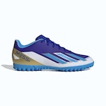 Chuteira Society adidas X Crazyfast Club Tf Messi - Adulto AZUL ESCURO