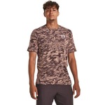 Camiseta de Treino Under Armour ABC Camo - Masculina MARROM