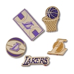 Jibbitz? Crocs NBA Los Angeles Lakers Pack 5 BRANCO