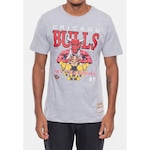 Camiseta Mitchell & Ness Nba Finals Chicago Bulls - Masculina CINZA ESCURO