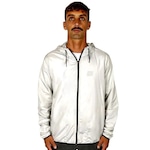 Jaqueta Corta Vento com Capuz Corrida Wss Run Minimalist - Masculina BRANCO