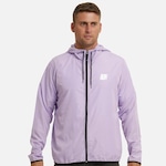 Jaqueta Corta Vento com Capuz Corrida Wss Run Minimalist - Masculina Lilas