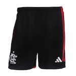 Short do Flamengo Ii adidas - Masculino PRETO/VERMELHO