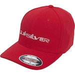 Boné Aba Curva Quiksilver Chrome Wedlink - Fechado - Adulto VERMELHO