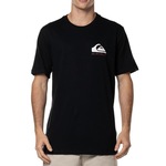 Camiseta Quiksilver Omni Logo Plus Size - Masculina PRETO