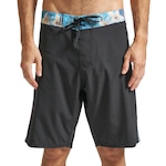 Bermuda Hurley Dirty Flower Stripe - Masculina PRETO