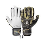 Luvas de Goleiro Campo Poker Quantum II - Adulto PRETO