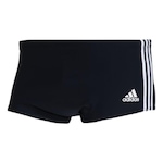 Sunga adidas 3 Stripes - Adulto PRETO