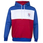 Blusão de Moletom com Capuz New Era New York Yankees Mlb World - Masculino VERMELHO