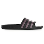 Chinelo adidas Adilette Aqua - Slide - Unissex Preto/Roxo Cla