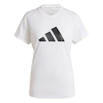 Camiseta adidas Train Essentials Big Performance Logo - Feminina BRANCO