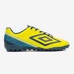 Chuteira Society Umbro Force - Adulto Verde/Azul