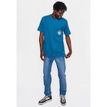 Camiseta Hd Salt Water - Masculina AZUL