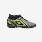 Chuteira Society Umbro Mutant Jr - Infantil CINZA/PRETO