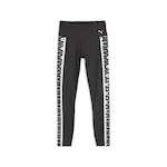 Calça Legging para Treino Puma Retro Glam High Waisted - Feminina PRETO