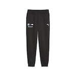 Calça Fleece Puma BMW M Motorsport Essentials - Feminina PRETO