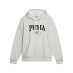 Blusão de Moletom Puma Squad - Feminino CINZA