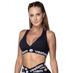 Top Fitness Vestem Camouflage - Feminino PRETO