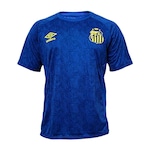 Camisa do Santos 2024 Umbro Treino - Masculina AZUL