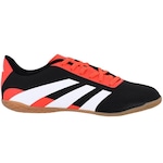 Chuteira Futsal adidas Predator Artilheira 24.5 In Adulto PRETO/LARANJA