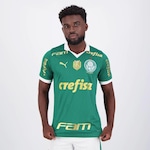 Camisa do Palmeiras I 2024 Puma Patch Campeão Brasileiro - Masculina VERDE