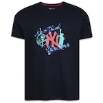 Camiseta New Era Regular New York Yankees All Sport Art - Masculino PRETO