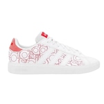 Tênis adidas Grand Court Base 2.0 - Masculino BRANCO/VERMELHO