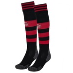 Meião do Cr Flamengo I 2024/25 adidas - Masculino PRETO/VERMELHO