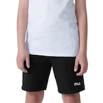 Bermuda Fila Colors - Infantil PRETO