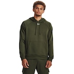 Blusão de Moletom Masculino Under Armour Rival Fleece VERDE