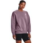 Blusão de Moletom Feminino Under Armour Essential Fleece ROXO