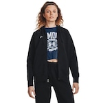 Jaqueta de Moletom de Treino Under Armour Rival Fleece - Feminina PRETO