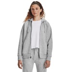 Jaqueta de Moletom de Treino Under Armour Rival Fleece - Feminina CINZA