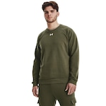 Blusão de Moletom Masculino Under Armour Rival Fleece VERDE