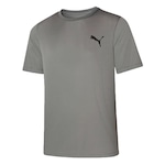 Camiseta Puma Active Small Logo - Masculina CINZA