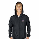 Jaqueta Corta Vento Corrida Wss Rotina - Masculina PRETO