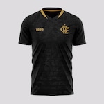 Camisa do Flamengo Braziline Brook - Infantil PRETO