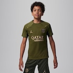 Camiseta Psg Strike Nike - Infantil VERDE