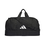 Mala adidas Duffle Tiro - 51,5 Litros PRETO/BRANCO