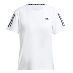 Camiseta adidas M/C Own The Run Base - Feminina BRANCO/PRETO