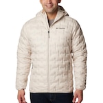 Jaqueta Columbia Down Delta Ridge Hooded - Masculina BEGE