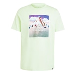 Camiseta adidas Estampada Landscape Badge - Masculina VERDE