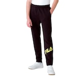 Calça de Moletom Fila Color Block - Masculina PRETO