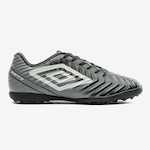 Chuteira Society Umbro Fifty V - Adulto PRETO/CINZA/BRANCO