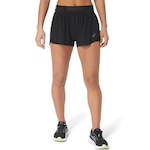 Short Asics Metarun Split Short - Feminino PRETO