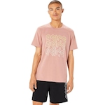 Camiseta Asics Hex Graphic - Masculina ROSA