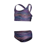 Sunkini Ryo Speedo - Infantil ROXO/AZUL