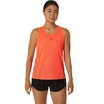 Camiseta Regata Asics Metarun - Feminina LARANJA