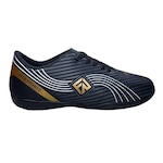 Chuteira Futsal Fitz Quadra - Adulto PRETO/AMARELO ESC