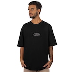 Camiseta Wats Oversized Clean Preta - Masculina PRETO